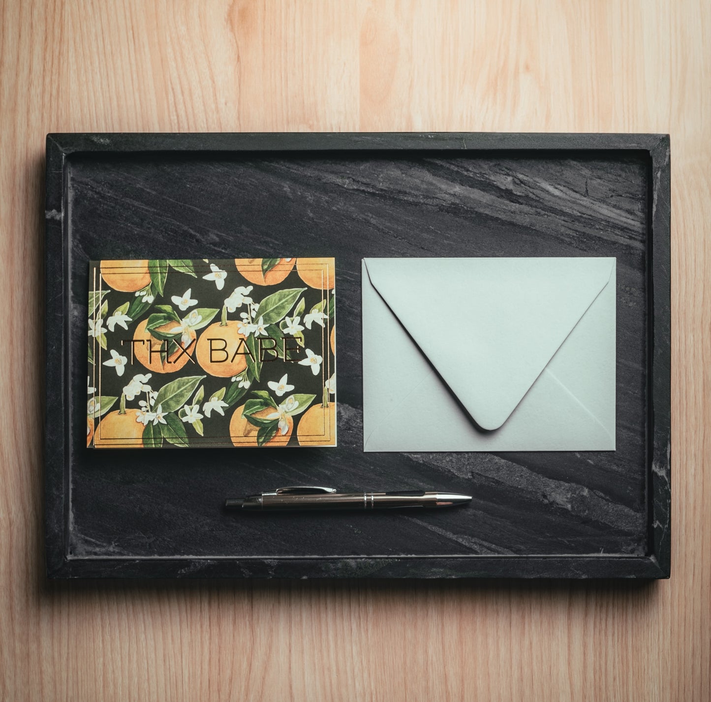 Orange Blossom THX BABE Notecard Set (6)