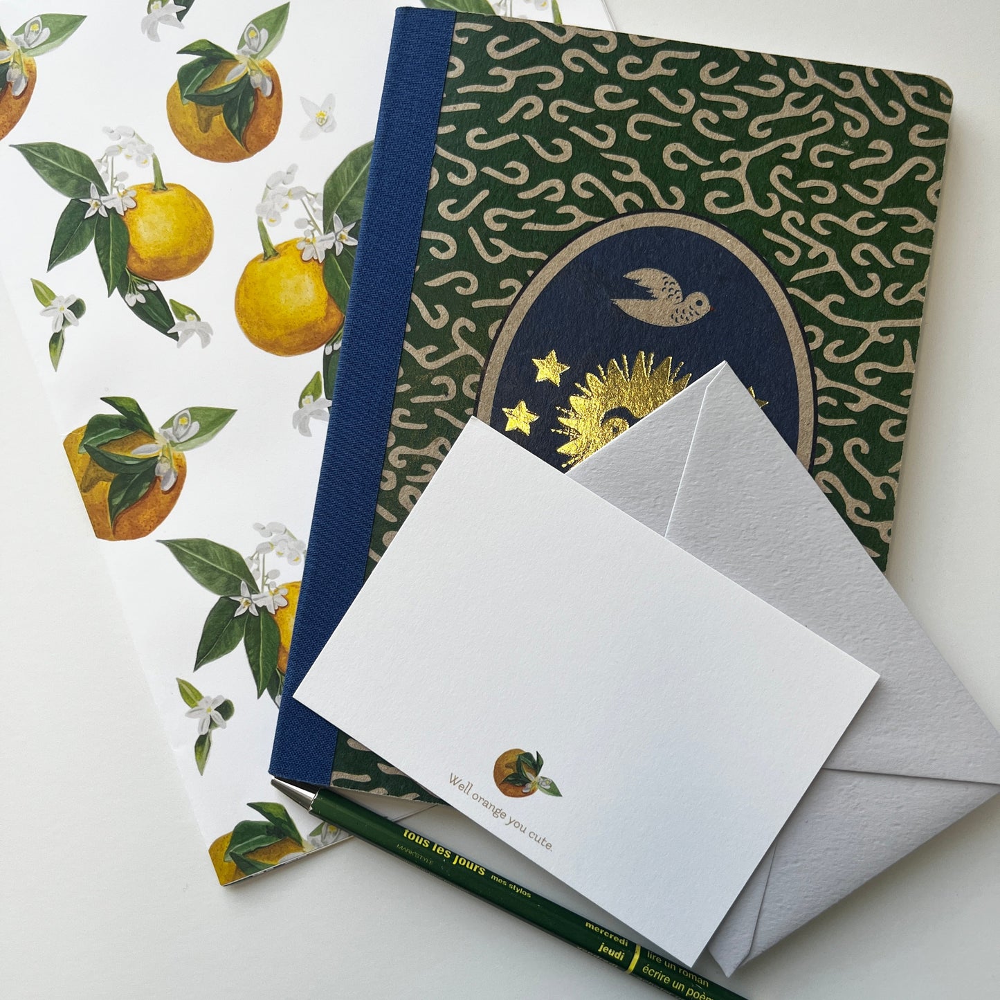 Orange Blossom "Well orange you cute" Card