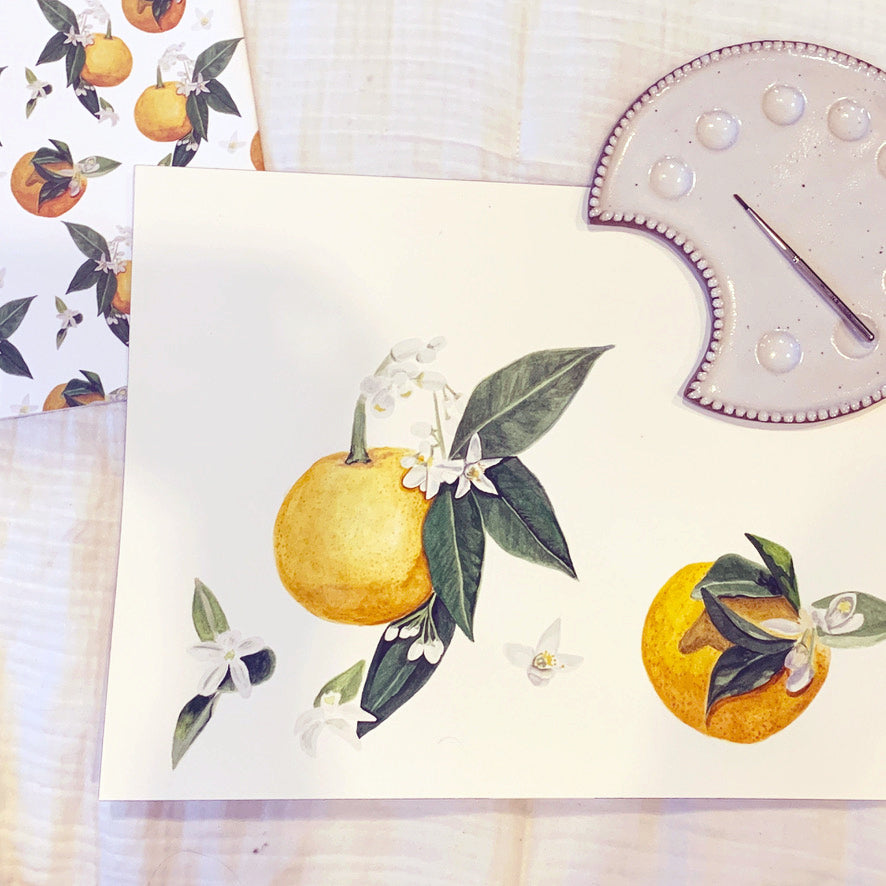 Orange Blossom Fine Art Print