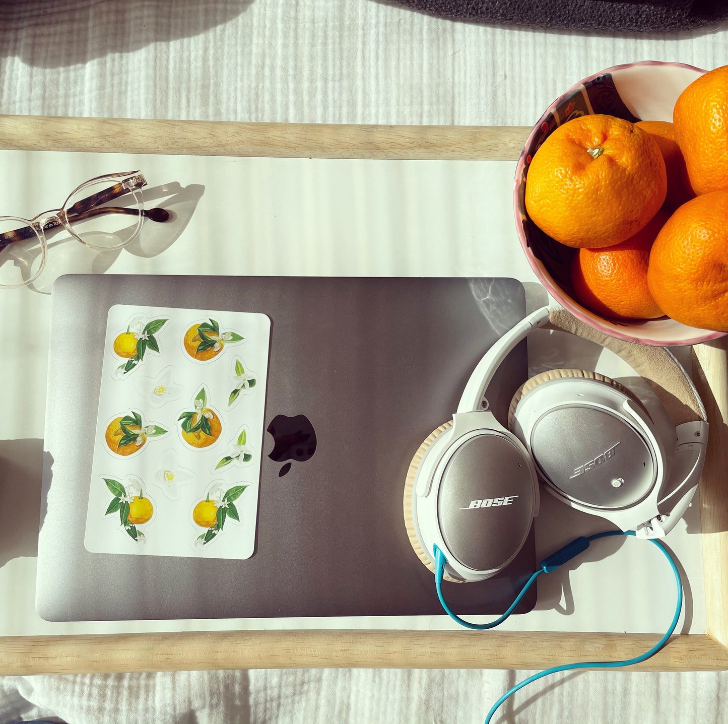 Orange Blossom Stickers