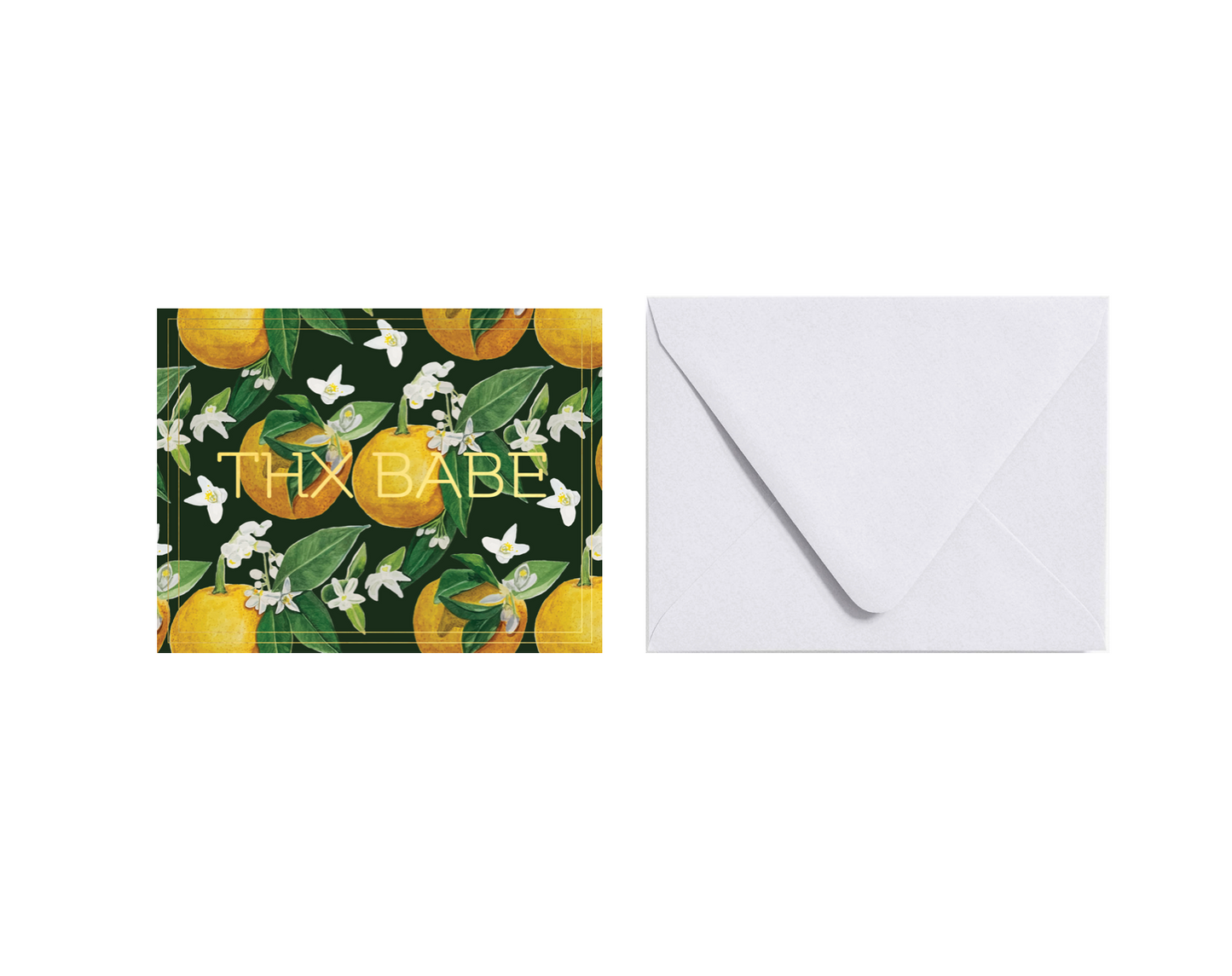 Orange Blossom THX BABE Card