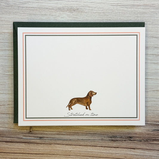 Canine Compadres "Stretched on Time" Card
