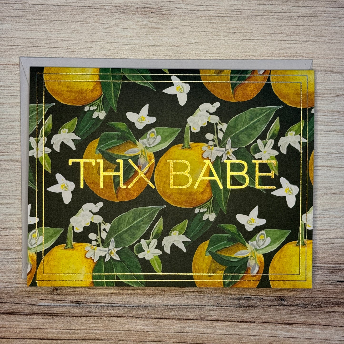 Orange Blossom THX BABE Card